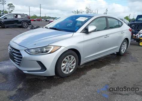 2017 Hyundai Elantra Se из США, поврежденный, VIN KMHD74LF6HU095457